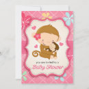 Search for little monkey invitations Modern