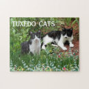 Search for black and white cat puzzles Cats