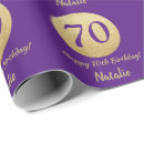 Search for purple glitter wrapping paper Happy birthday