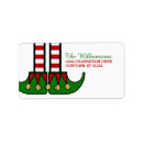 Search for elves return address labels Festive