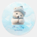 Search for cute polar bear stickers Watercolor