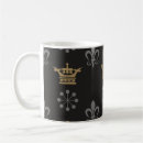Search for golden crown mugs Black