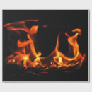 Search for fire wrapping paper Flames