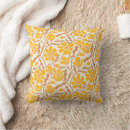 Search for yellow flower cushions Retro