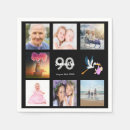 Search for 90th birthday napkins Elegant