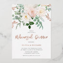 Search for trendy rehearsal dinner invitations Blush