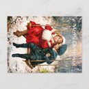 Search for victorian scene christmas cards Vintage