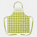Search for white diamond pattern aprons Cooking