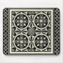 Search for decorative border mousepads Black