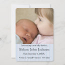 Search for sister birth announcement cards Sibling