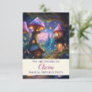 Search for mushroom birthday invitations Magic