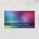 Search for blurred business cards Professional