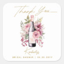 Search for bridal shower bottle stickers Vino before vows
