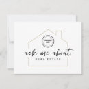 Search for realtor cards Minimalist