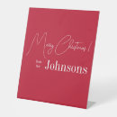Search for merry christmas signs Red
