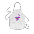 Search for kids rainbow aprons Heart