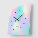 Search for holographic clocks Modern