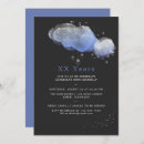 Search for night sky birthday invitations Watercolor