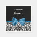 Search for pretty napkins Black and white