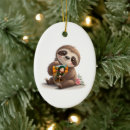Search for sloth christmas tree decorations Jungle