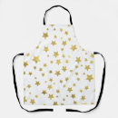 Search for gold stars aprons Star pattern