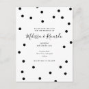 Search for black and white polka dots postcards Simple