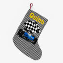 Search for autos christmas stockings Chequered flag