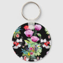 Search for poppy flower key rings Pattern