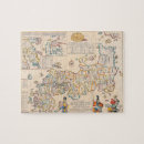 Search for japan map puzzles Antique