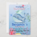 Search for rainbow fish invitations Watercolor