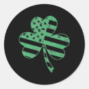 Search for vintage st patricks stickers Four leaf clover