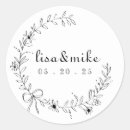 Search for bow wedding stickers Floral