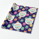 Search for happy birthday wrapping paper girly