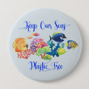 Search for plastic badges Marine life