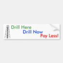 Search for drill here bumper stickers Gas