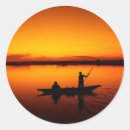 Search for sunset silhouette stickers Ocean