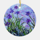 Search for lilac flower christmas tree decorations Impressionism