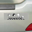 Search for walking bumper stickers Cartoon