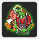 Search for green zombie stickers Scary