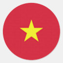 Search for vietnam flag stickers Yellow