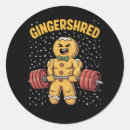 Search for funny gingerbread stickers Festive