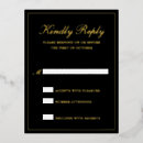 Search for gold foil rsvp cards Formal
