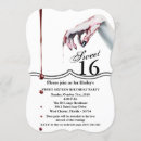 Search for blood dripping invitations Vampire
