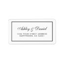 Search for return address labels simple weddings Typography