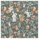 Search for woodland nursery fabric Animals
