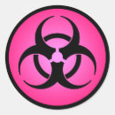 Search for bio stickers Biohazard symbol