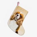 Search for cavalier king charles christmas stockings Spaniel
