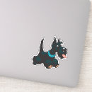 Search for little white dog stickers Terrier