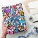 Search for college wrapping paper Retro