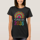 Search for class of 2035 tshirts Preschool